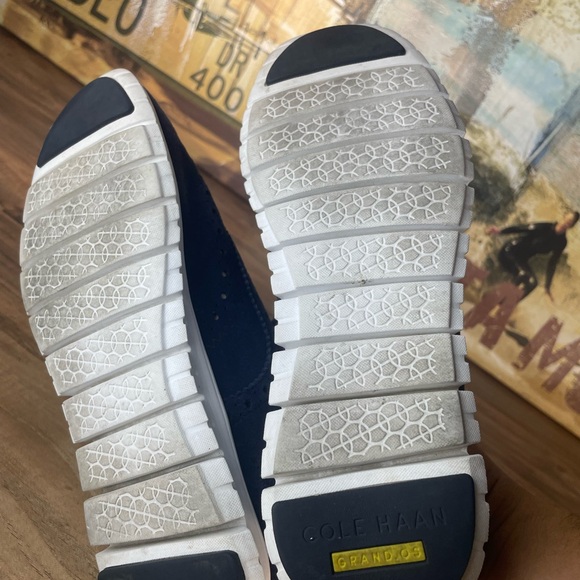 Cole haan zerogrand womens suede dress shoes - Picture 2 of 4